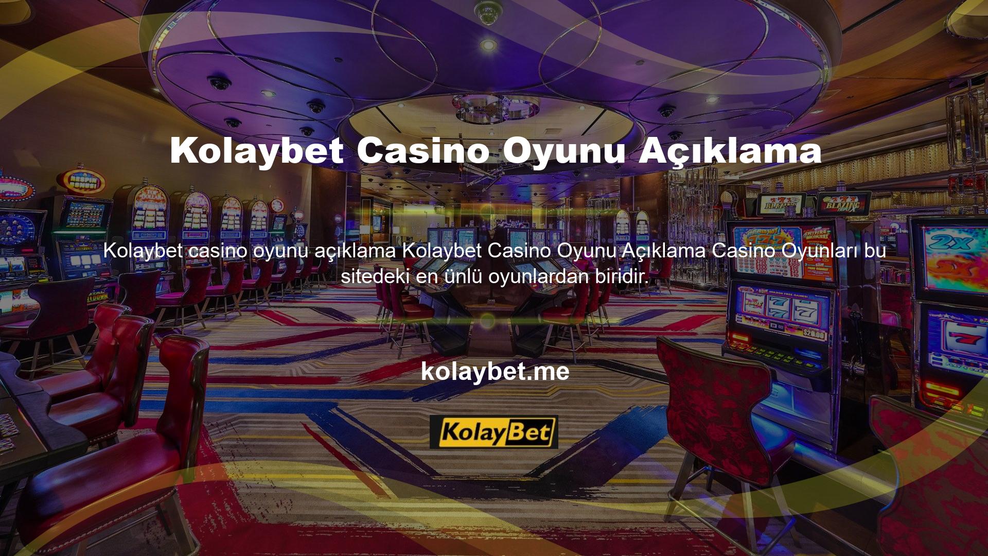Daha uzun süre casinoda kalmanıza izin veren birçok oyun var, böylece daha fazla eğlenebilir ve şansınızı deneyebilirsiniz