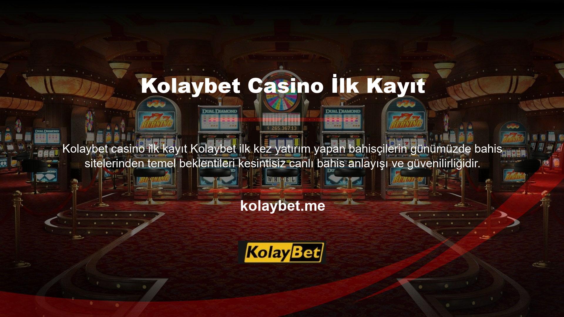 Pek çok casino sitesi, güvenilirlik nedenleriyle bu kanalda reklam verir, ancak bu siteler genellikle oyun deneyimine sahiptir ve Kolaybet Entrance gibi casino pazarına uzun yıllardır hizmet vermektedir