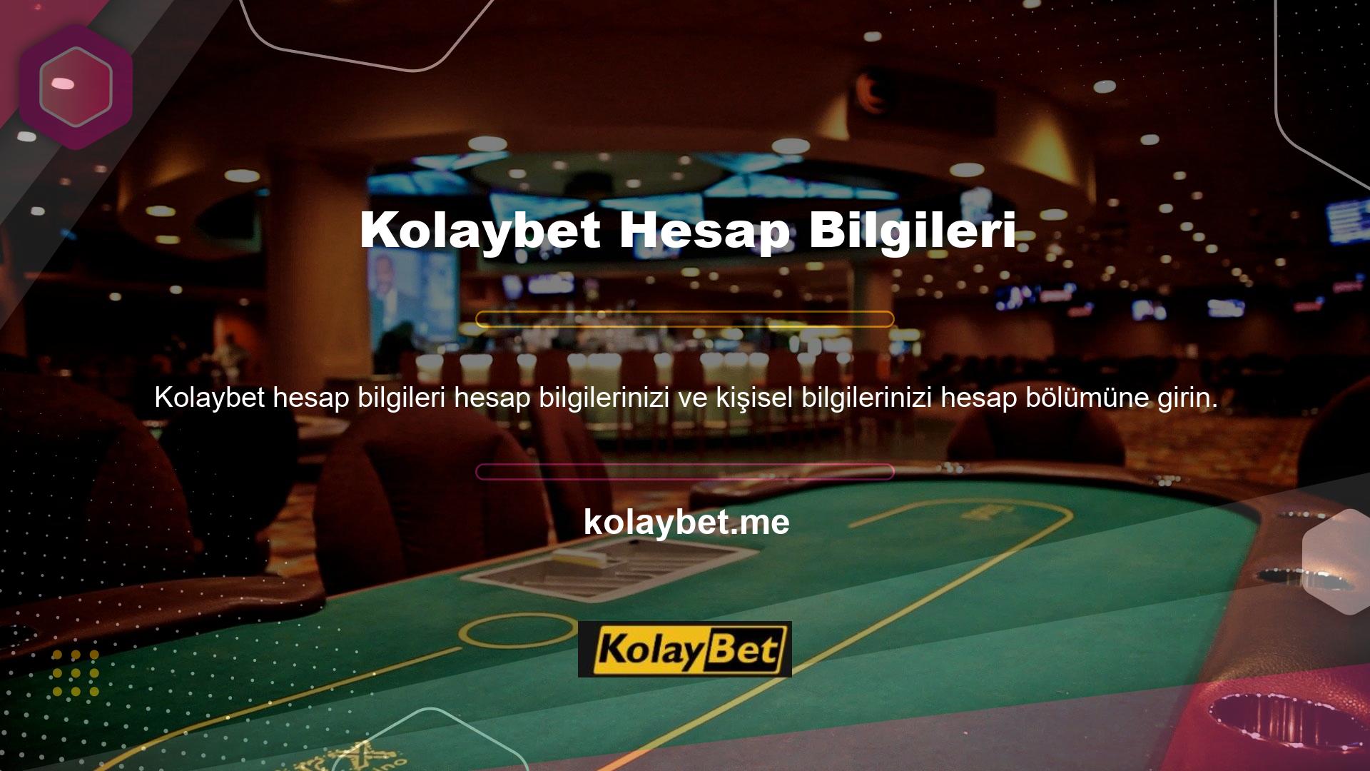 Hesap bilgilerinizi bilerek kullanıcı adınızı seçebilirsiniz